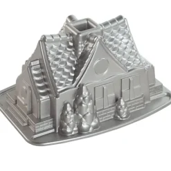 Clearance NORDIC WARE Moule à Gâteau Bundt Maison Silver