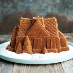 Clearance NORDIC WARE Moule à Gâteau Bundt Maison Silver