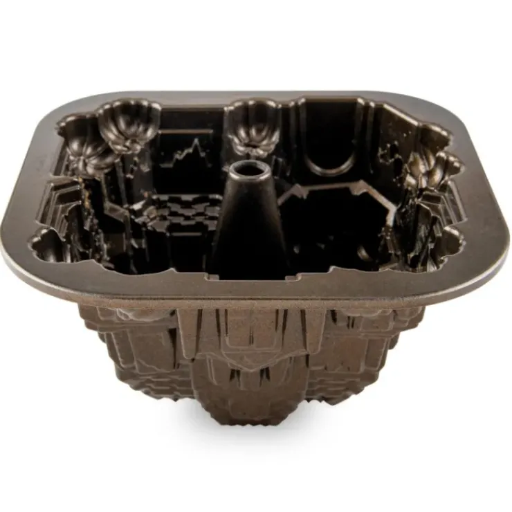 Sale NORDIC WARE Moule à Gâteau Bundt Maison Hantée Bronze