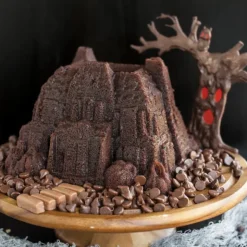 Sale NORDIC WARE Moule à Gâteau Bundt Maison Hantée Bronze