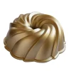 Discount NORDIC WARE Moule à Gâteau Bundt Tourbillon Gold