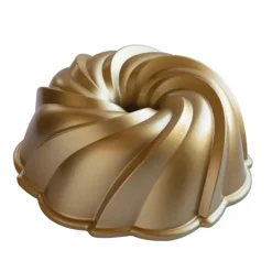 Discount NORDIC WARE Moule à Gâteau Bundt Tourbillon Gold