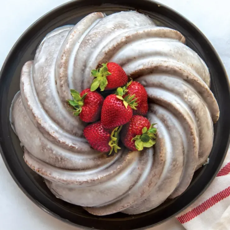 Discount NORDIC WARE Moule à Gâteau Bundt Tourbillon Gold