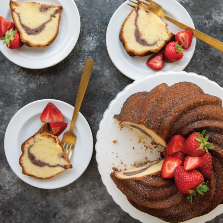 Discount NORDIC WARE Moule à Gâteau Bundt Tourbillon Gold