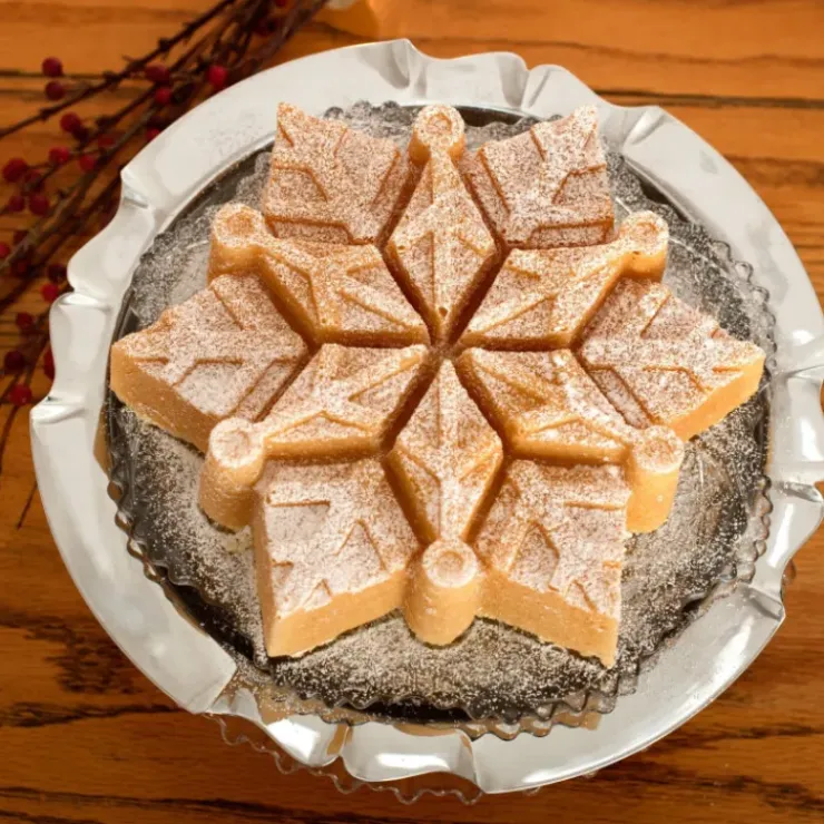 Discount NORDIC WARE Moule à Gâteau Cristaux de Neige Silver