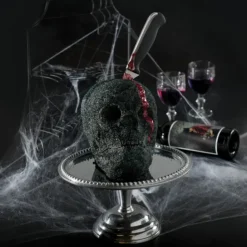 Best NORDIC WARE Moule à Gâteau 3D Tête de Mort Bronze