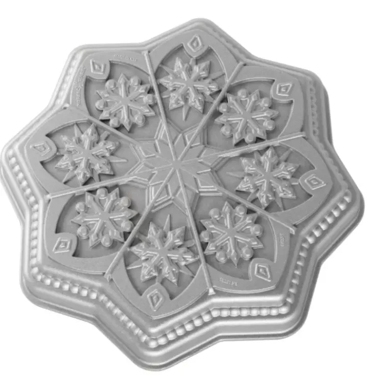 Outlet NORDIC WARE Moule à Gâteau Flocon de Neige Silver