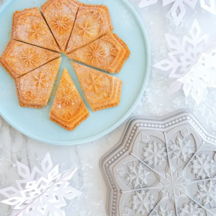 Outlet NORDIC WARE Moule à Gâteau Flocon de Neige Silver