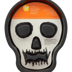 Online WILTON Moule à Gâteau Tête de Mort 24.3x30.2x4 cm