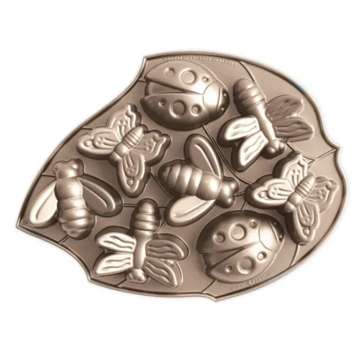 Discount NORDIC WARE Moule à Gâteaux Coccinelle et Libellule (x8) Toffee