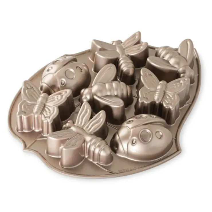 Discount NORDIC WARE Moule à Gâteaux Coccinelle et Libellule (x8) Toffee