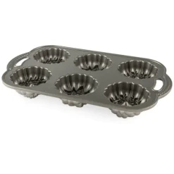 Clearance NORDIC WARE Moule à Gâteaux Couronnes de Noël (x6) Silver