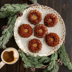 Clearance NORDIC WARE Moule à Gâteaux Couronnes de Noël (x6) Silver