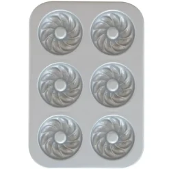 Online NORDIC WARE Moule à Gâteaux Donuts Torsadés (x6) Pro Cast