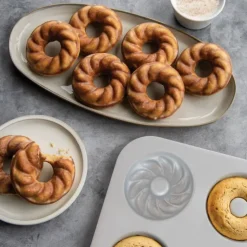 Online NORDIC WARE Moule à Gâteaux Donuts Torsadés (x6) Pro Cast