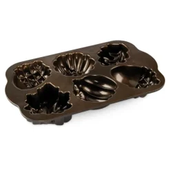Online NORDIC WARE Moule à Gâteaux Gourmandises d'Automne (x6) Bronze