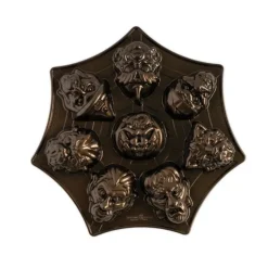 Discount NORDIC WARE Moule à Gâteaux Monstres (x8) Bronze