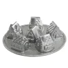 NORDIC WARE Moule à Gâteaux Petit Village (x6) Silver
