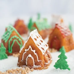 NORDIC WARE Moule à Gâteaux Petit Village (x6) Silver