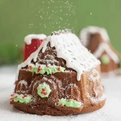 Clearance NORDIC WARE Moule à Gâteaux Petites Maisons (x2) Silver