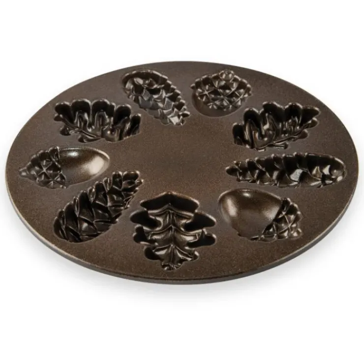 Sale NORDIC WARE Moule à Gâteaux Pommes de Pin (x9) Bronze