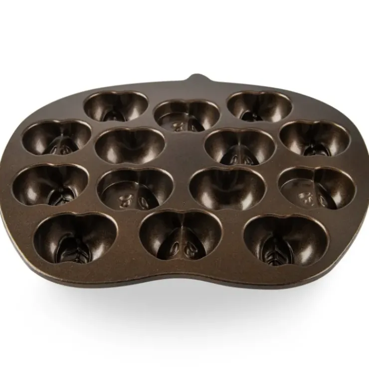 Discount NORDIC WARE Moule à Gâteaux Pommes (x14) Bronze