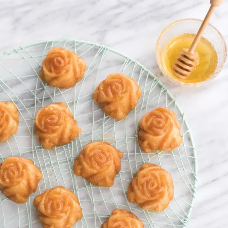 Outlet NORDIC WARE Moule à Gâteaux Roses (x6) Toffee