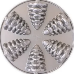 Discount NORDIC WARE Moule à Gâteaux Sapins (x6) Silver