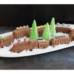 NORDIC WARE Moule à Gâteaux Train Nordic Express (x7) Silver