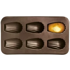 New GOBEL Moule 6 Madeleines XXL Anti-Adhésif