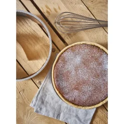 Clearance DE BUYER Moule à Manqué Rond Inox Perforé Amovible Ø 24 cm x H 6,5 cm