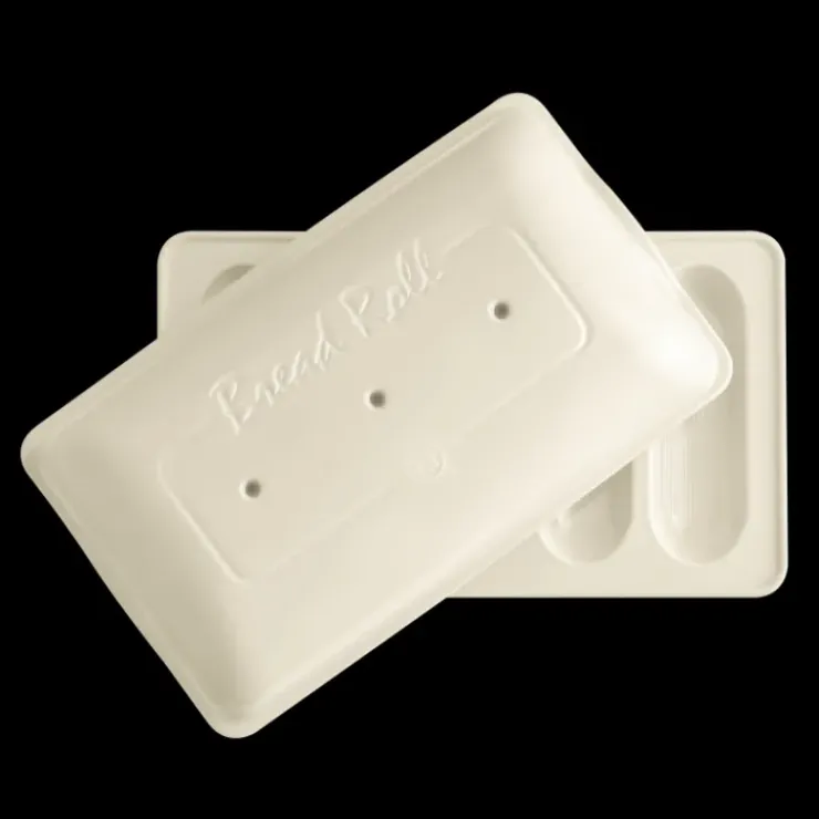 Hot EMILE HENRY Moule à Mini-Baguettes en Céramique 39 cm Lin