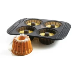 Clearance MASTRAD Moule à Mini-Kouglofs Silicone (x4)