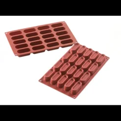 Online MALLARD FERRIERE Moule 20 Ovales avec Bords en Silicone