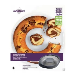 MASTRAD Moule à Savarin Silicone 31 x 25,5 cm