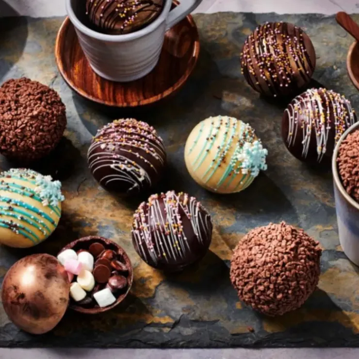 Outlet WILTON Moule à Sphères en Chocolat 3D pour Boissons Chaudes