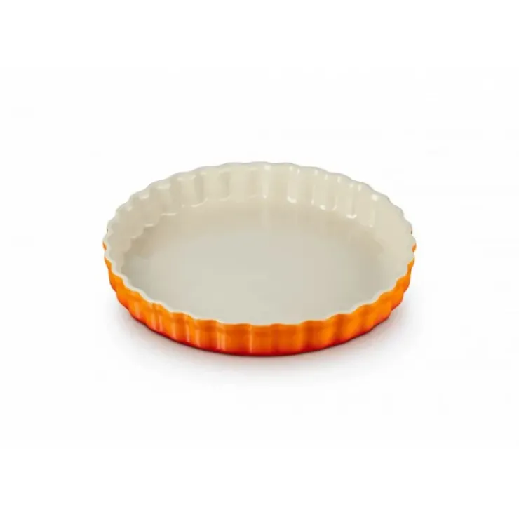 Online LE CREUSET Moule à Tarte en Céramique 28 cm Volcanique