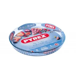 Clearance PYREX Moule à Tarte en Verre 30 cm 1,8 L Bake & Enjoy
