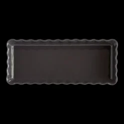 Hot EMILE HENRY Moule à Tarte Rectangulaire en Céramique 15 x 36 cm Fusain