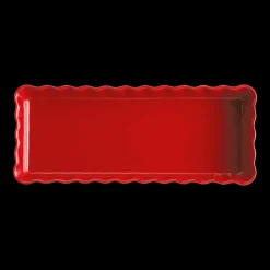 Outlet EMILE HENRY Moule à Tarte Rectangulaire en Céramique 15 x 36 cm Grand Cru