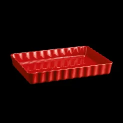 Sale EMILE HENRY Moule à Tarte Rectangulaire en Céramique 33,5 x 24 cm Grand Cru