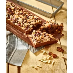 Outlet DE BUYER Moule à Tarte Rectangulaire Inox Perforé Amovible 35 x 10 cm x H 3,5 cm