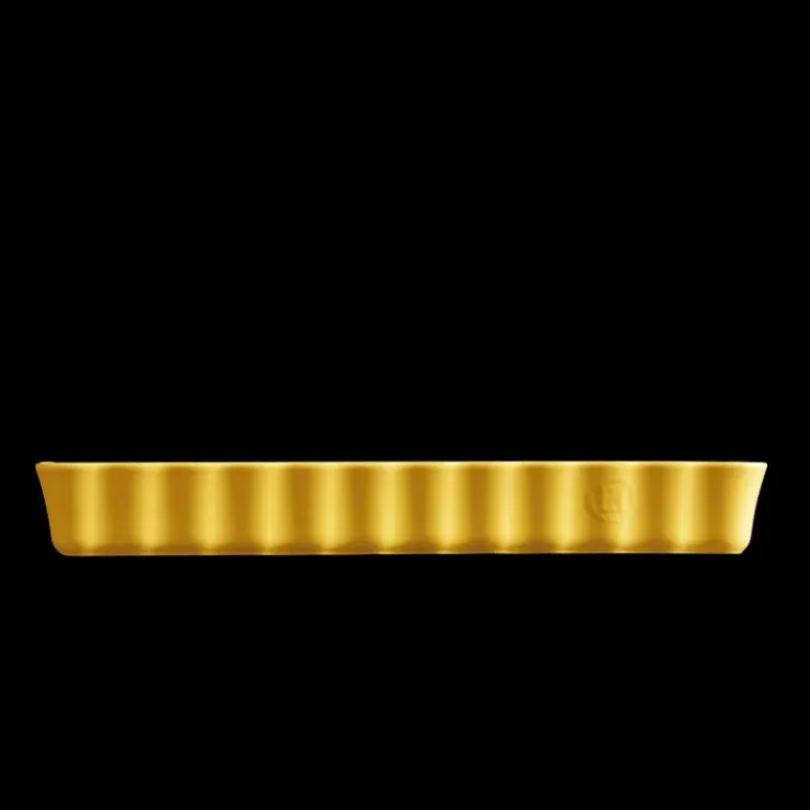 Clearance EMILE HENRY Moule à Tarte Rectangulaire en Céramique 15 x 36 cm Provence