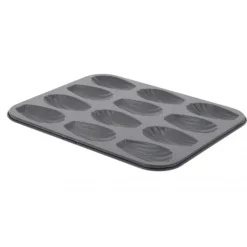 Discount DE BUYER Moule Anti Adhésif 12 Madeleines 7 x 4 cm x H 1,5 cm