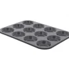 New DE BUYER Moule Anti Adhésif 12 Tartelettes Ø 7 cm x H 1,9 cm