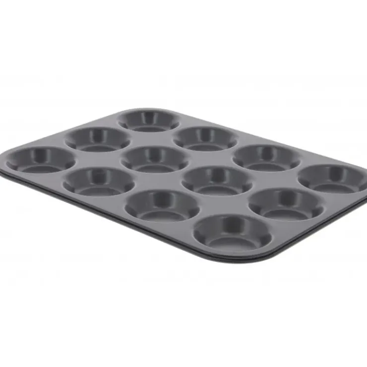 New DE BUYER Moule Anti Adhésif 12 Tartelettes Ø 7 cm x H 1,9 cm