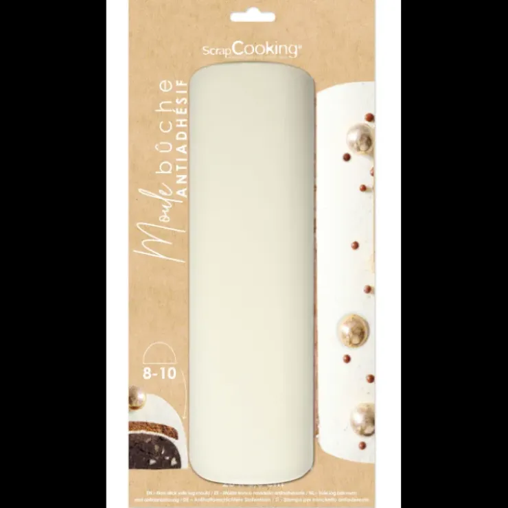 Sale SCRAPCOOKING Moule Bûche Antiadhésif 28 cm