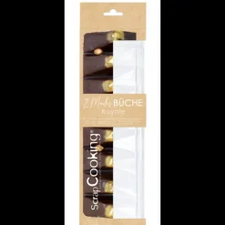 Clearance SCRAPCOOKING Moule Bûche Royale 29,5 cm PET (x2)