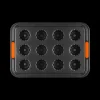 Outlet LE CREUSET Moule Cannelés Anti-Adhésif 12 Empreintes 38,7 x 26,9 cm