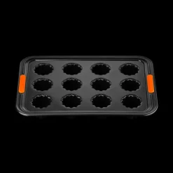 Outlet LE CREUSET Moule Cannelés Anti-Adhésif 12 Empreintes 38,7 x 26,9 cm